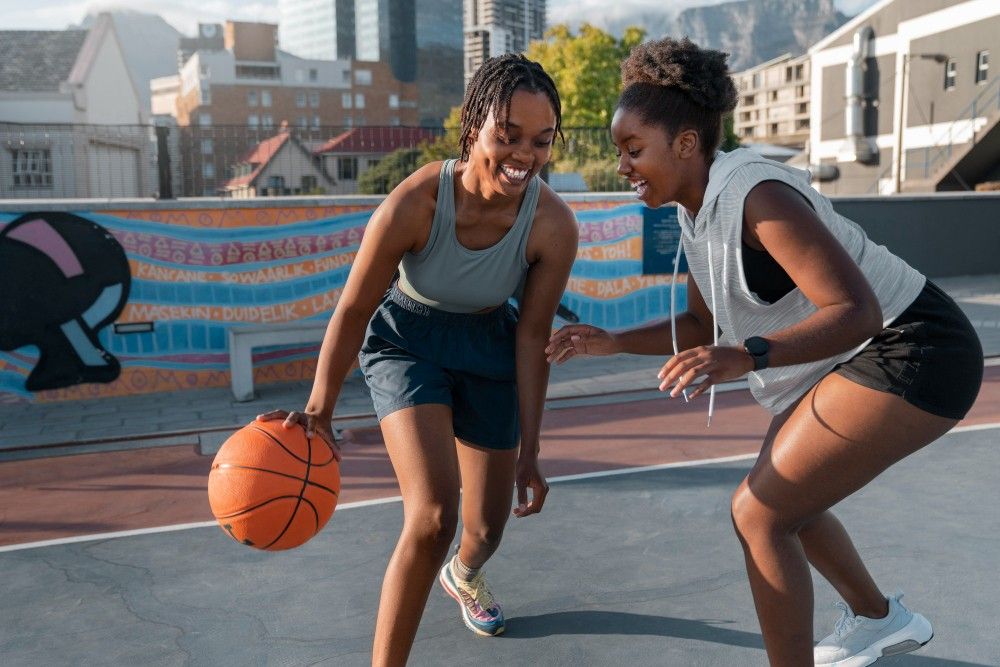 MCHS Students playing sports